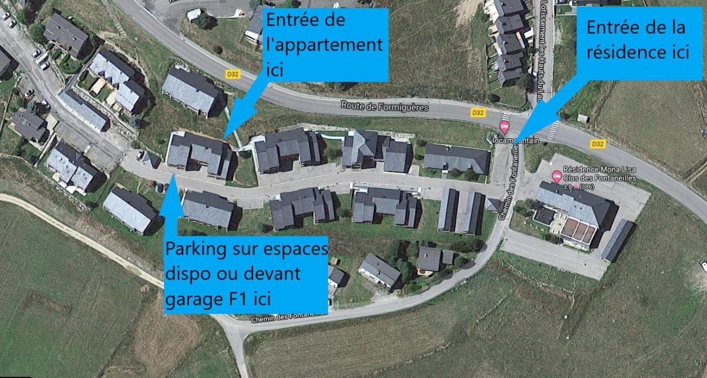 Lou Castelou - T3 Cosy - Chromecast Tv Apartman Les Angles  Kültér fotó